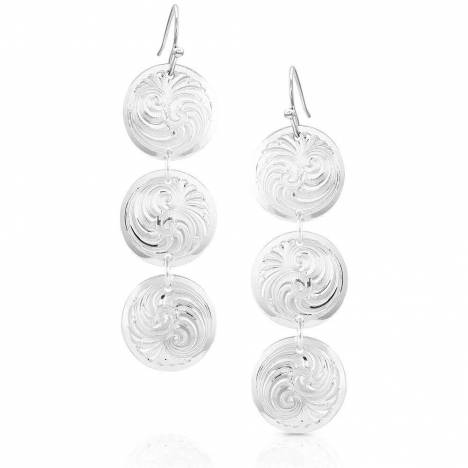 Montana Silversmiths Haileys Conchos Earrings