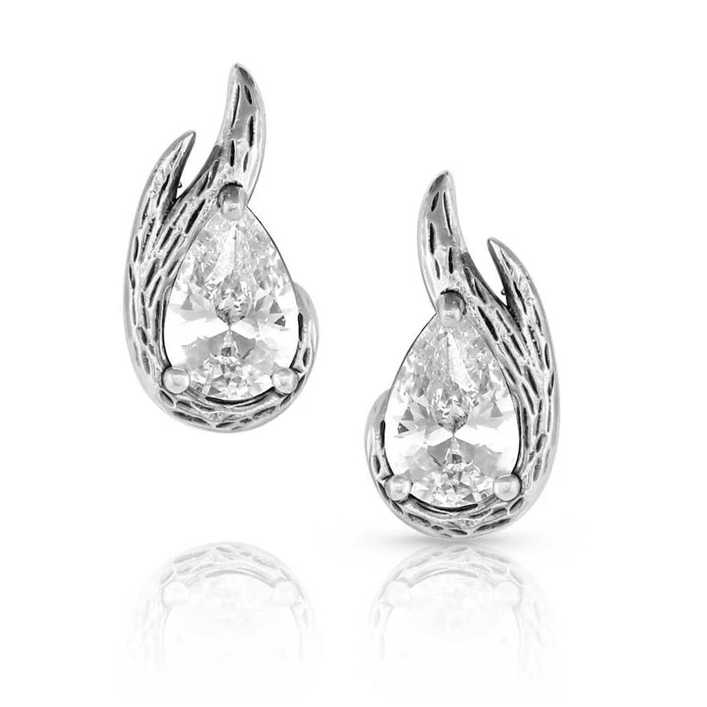 Montana Silversmiths Frozen in Time Post Earrings