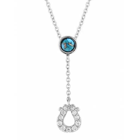 Montana Silversmiths Infinite Luck Turquoise Pendant Necklace