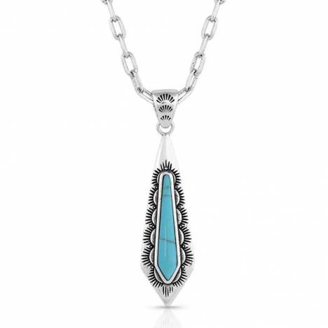 Montana Silversmiths Southwest Turquoise Stream Necklace