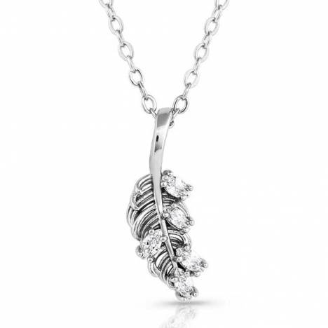 Montana Silversmiths Bridgerton Feather Necklace