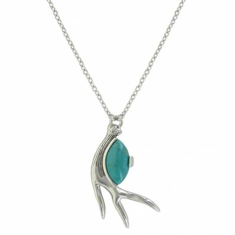 Montana Silversmiths Pursue the Wild Hidden Treasure Turquoise Necklace