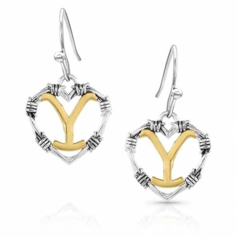 Montana Silversmiths The Love of Yellowstone Earrings