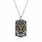 Montana Silversmiths Yellowstone Strong Dog Tag Necklace