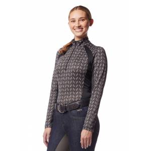 Kerrits Ladies Always Cool Ice Fil Long Sleeve Shirt - Print