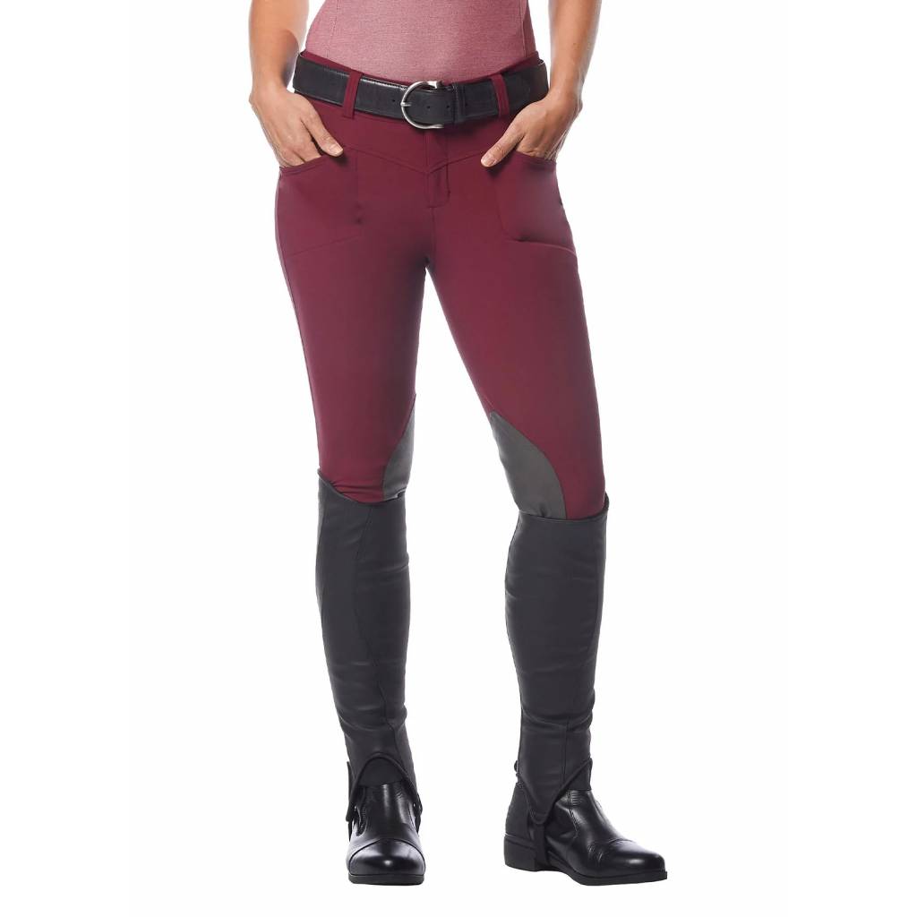 Kerrits Ladies Petite Cross-Over II Knee Patch Breeches