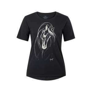 EQL by Kerrits Ladies Graceful Horse Tee Shirt