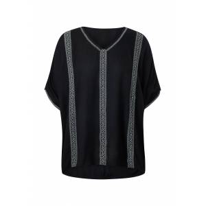 EQL by Kerrits Ladies Embroidered EQ Stripe Top