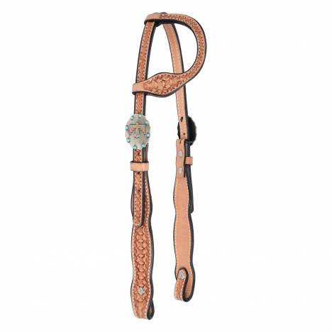 Circle Y Windsor 5/8" Shaped One Ear Headstall