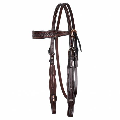 Circle Y Bluestem Browband 5/8" Headstall