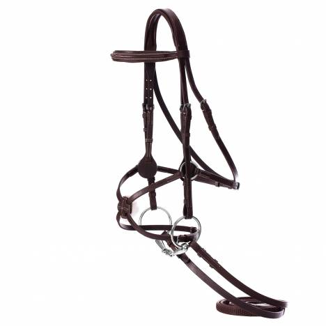 Equinavia Saga Fancy Stitched Figure 8 Bridle & Reins