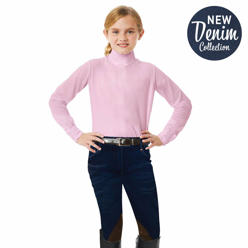 Romfh Kids Bellita Denim Euro Seat Knee Patch Breeches