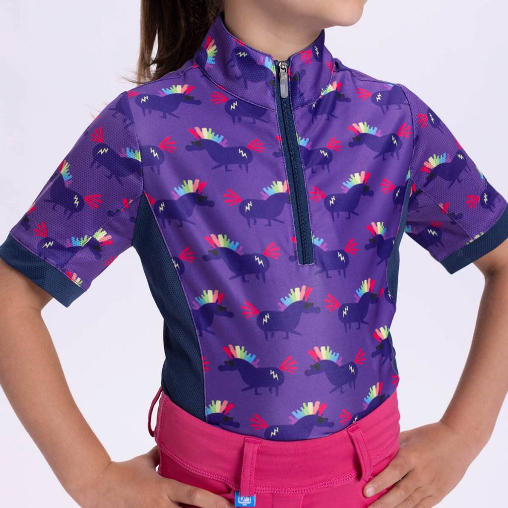 Romfh Kids Printed Short Sleeve Sun Shirt