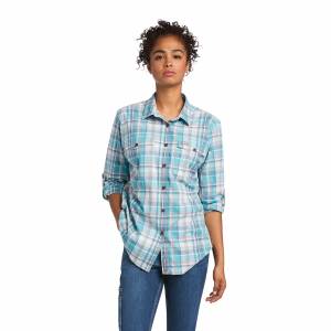 Ariat Ladies Rebar Made Tough DuraStretch Work Shirt