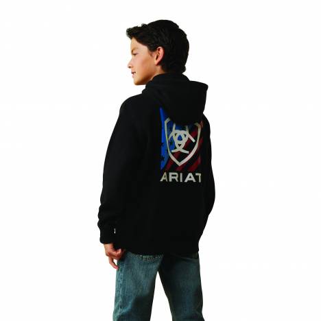 Ariat Kids Americana Block Hoodie