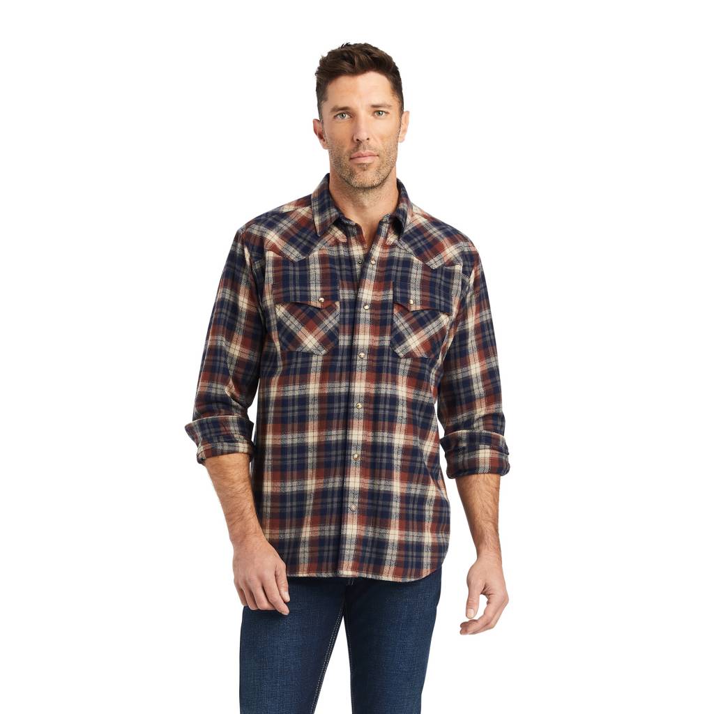 Ariat Mens Hendrik Retro Fit Snap Shirt