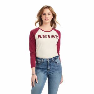 Ariat Ladies REAL Ariat Baseball Shirt
