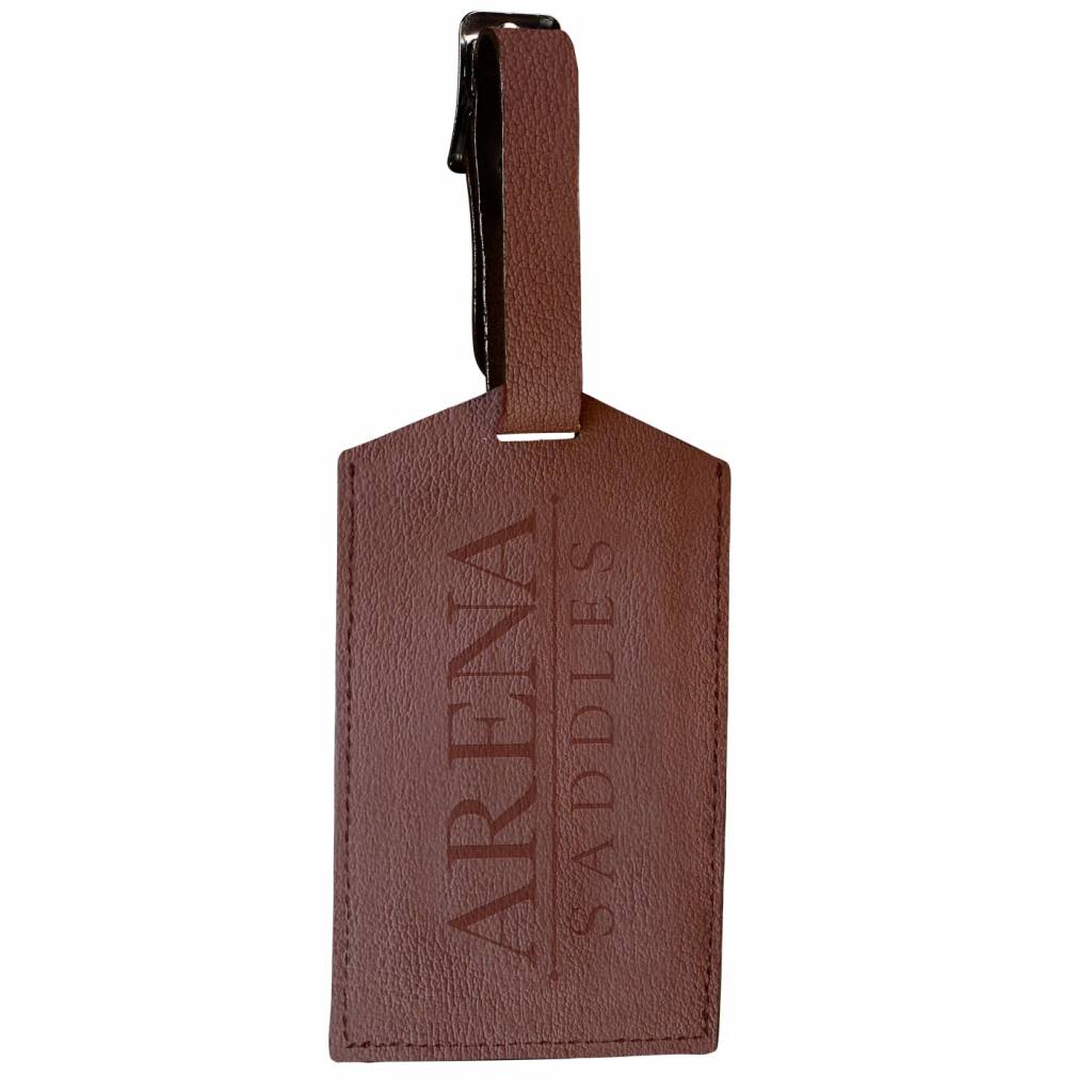 Arena Leather Luggage Tag