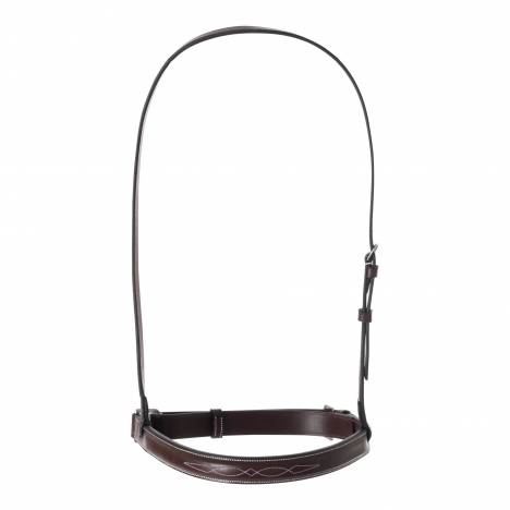 Huntley Equestrian Fancy Stitched Raised Crank Noseband