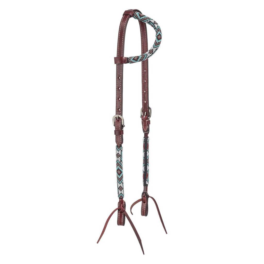 Royal King Dakota Beaded Single Ear Headstall