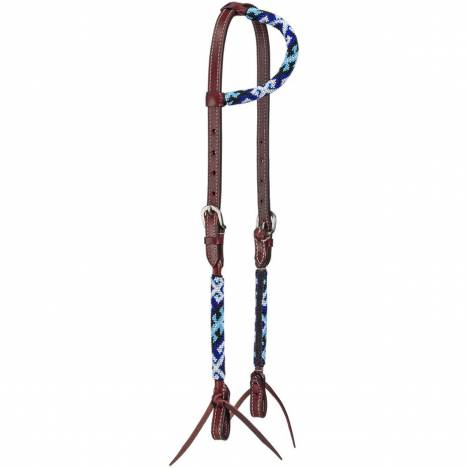 Royal King Beaded Single Ear Headstall