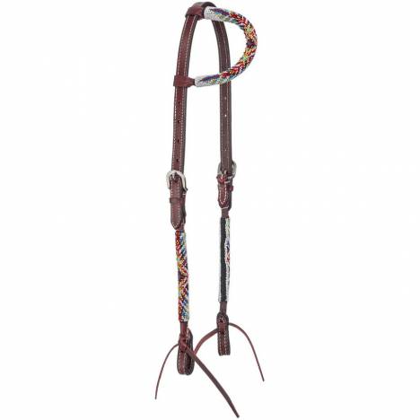 Royal King Beaded Single Ear Headstall