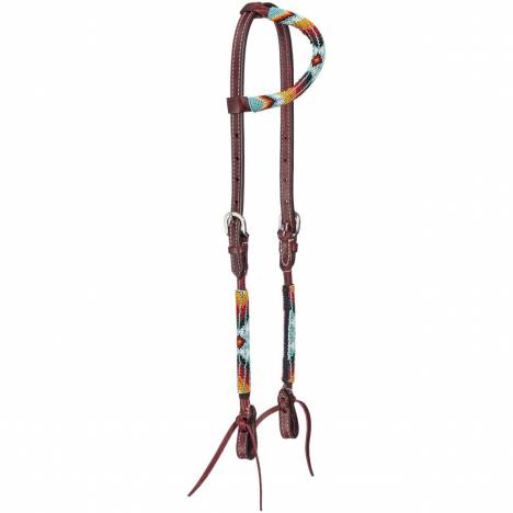 Royal King Beaded Single Ear Headstall