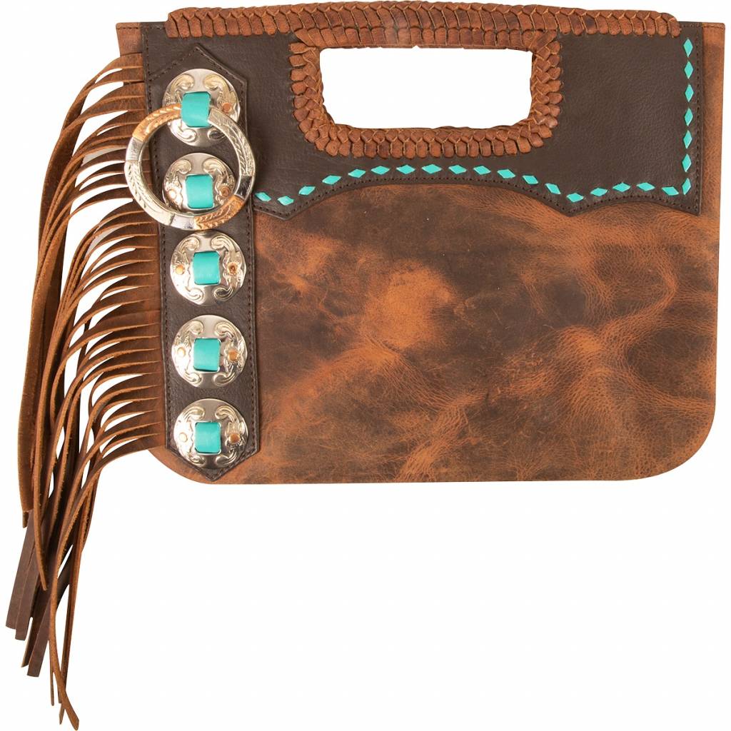 Cashel Handbag Mini Purse with Conchos