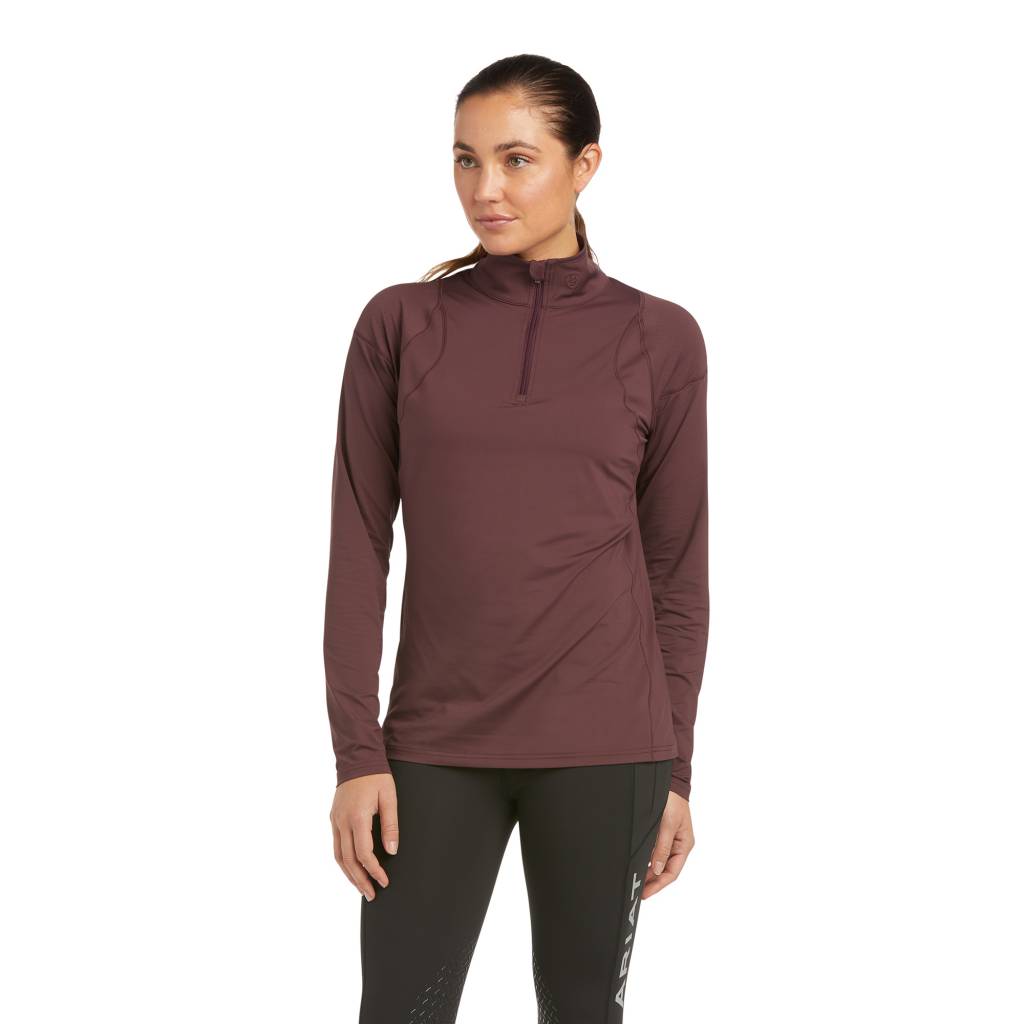 Ariat Ladies Auburn 1/4 Zip Shirt