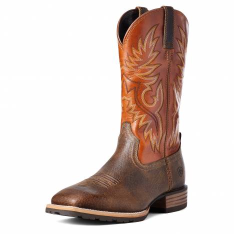 Ariat Mens Hybrid Big Boy Back Zip Western Boots