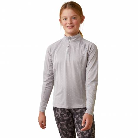 Ariat Kids Sunstopper 2.0 1/4 Zip Baselayer Shirt