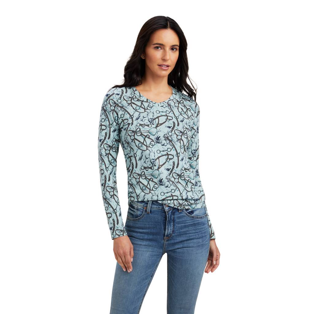 Ariat Ladies Melange Print T-Shirt