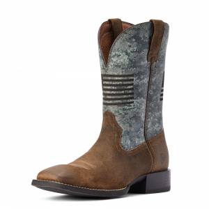 Ariat Mens Sport Flying Proud Western Boots