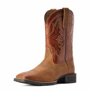 Ariat Mens Hybrid Ranchwork Western Boots