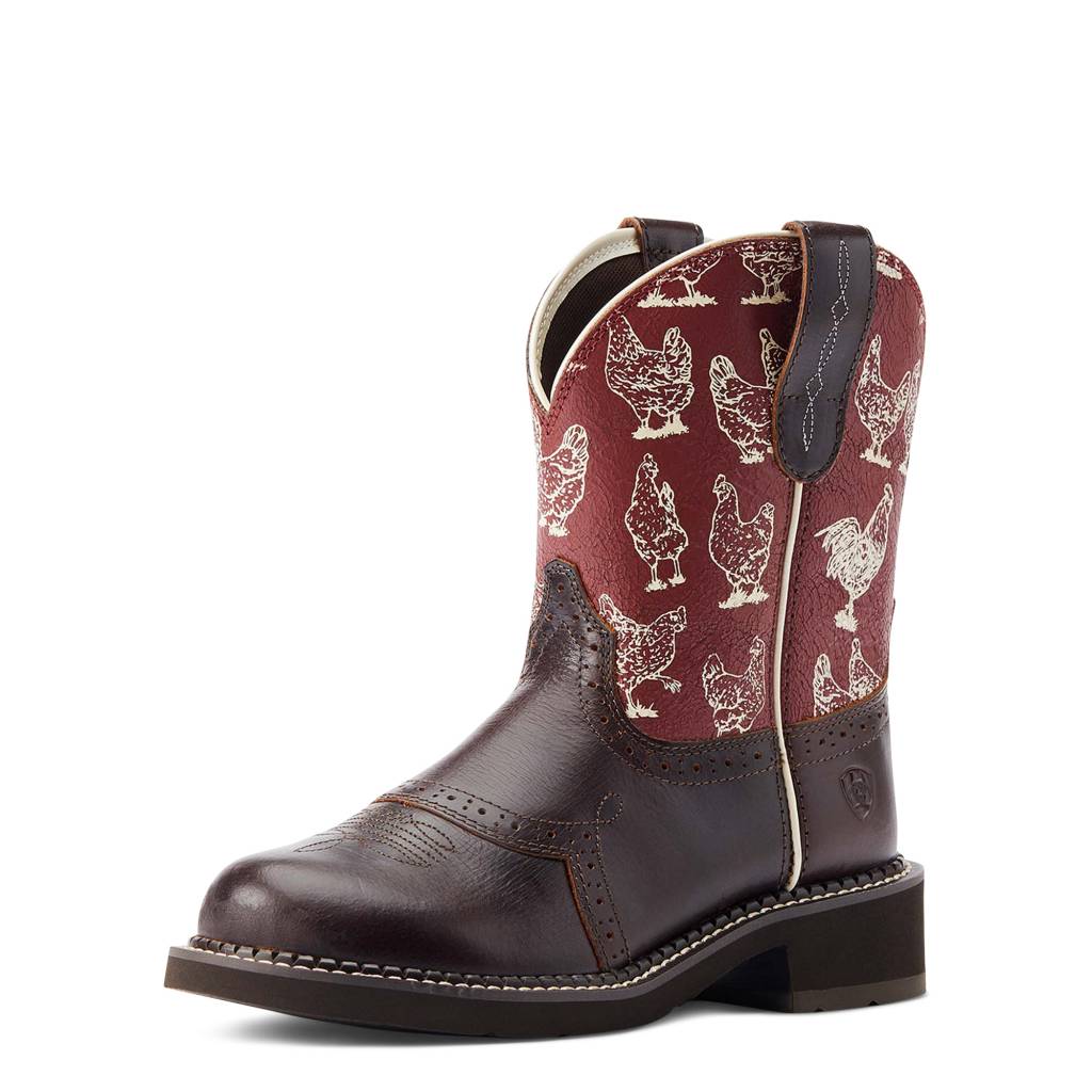 Ariat Ladies Farrah Fatbaby Heirtage Western Boots