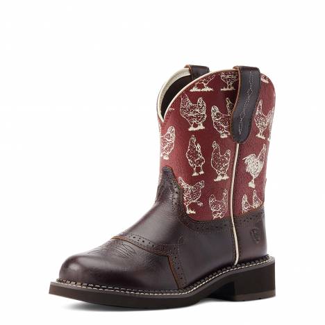 Ariat Ladies Farrah Fatbaby Heirtage Western Boots