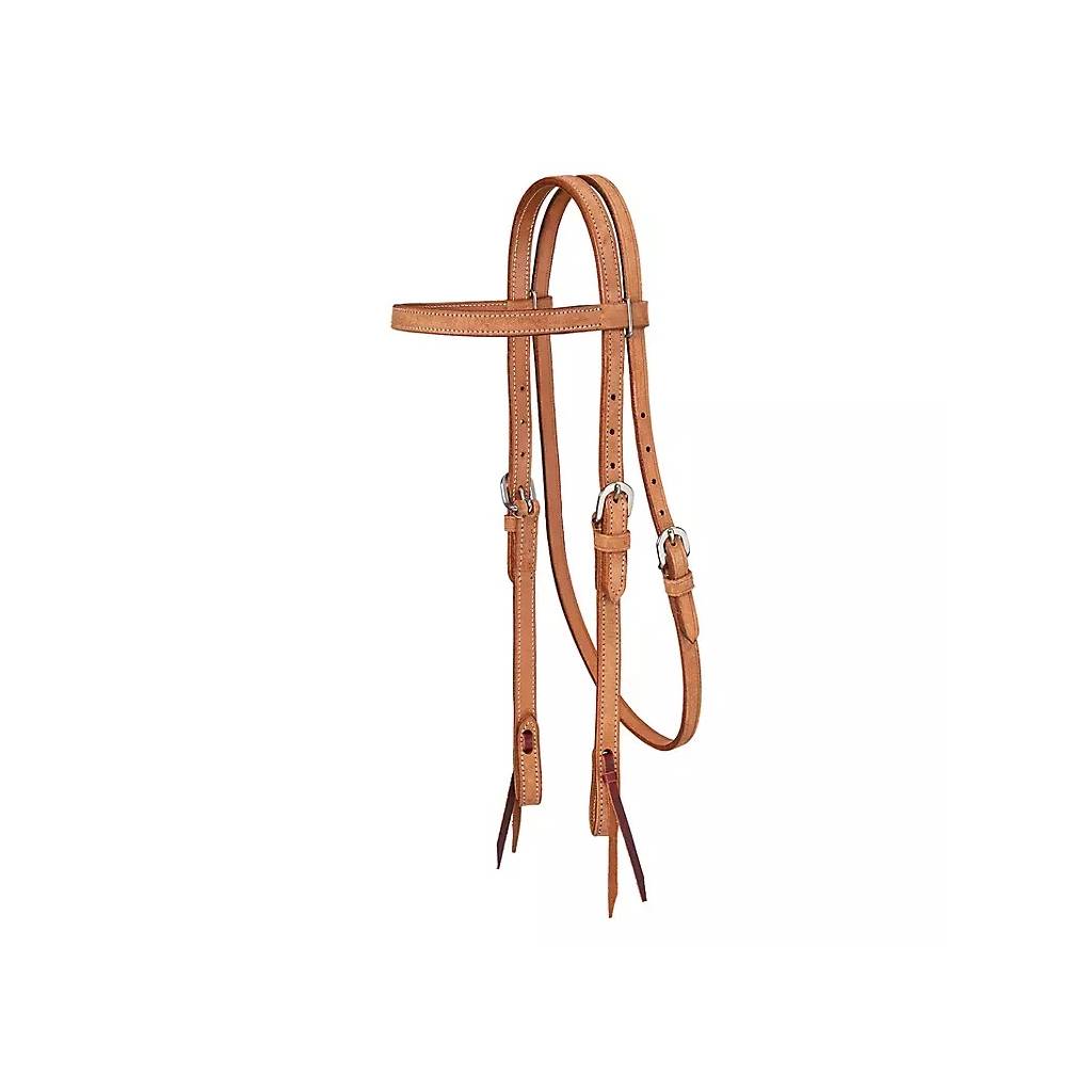 Royal King Plain Leather Browband Headstall