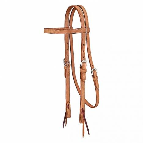 Royal King Plain Leather Browband Headstall