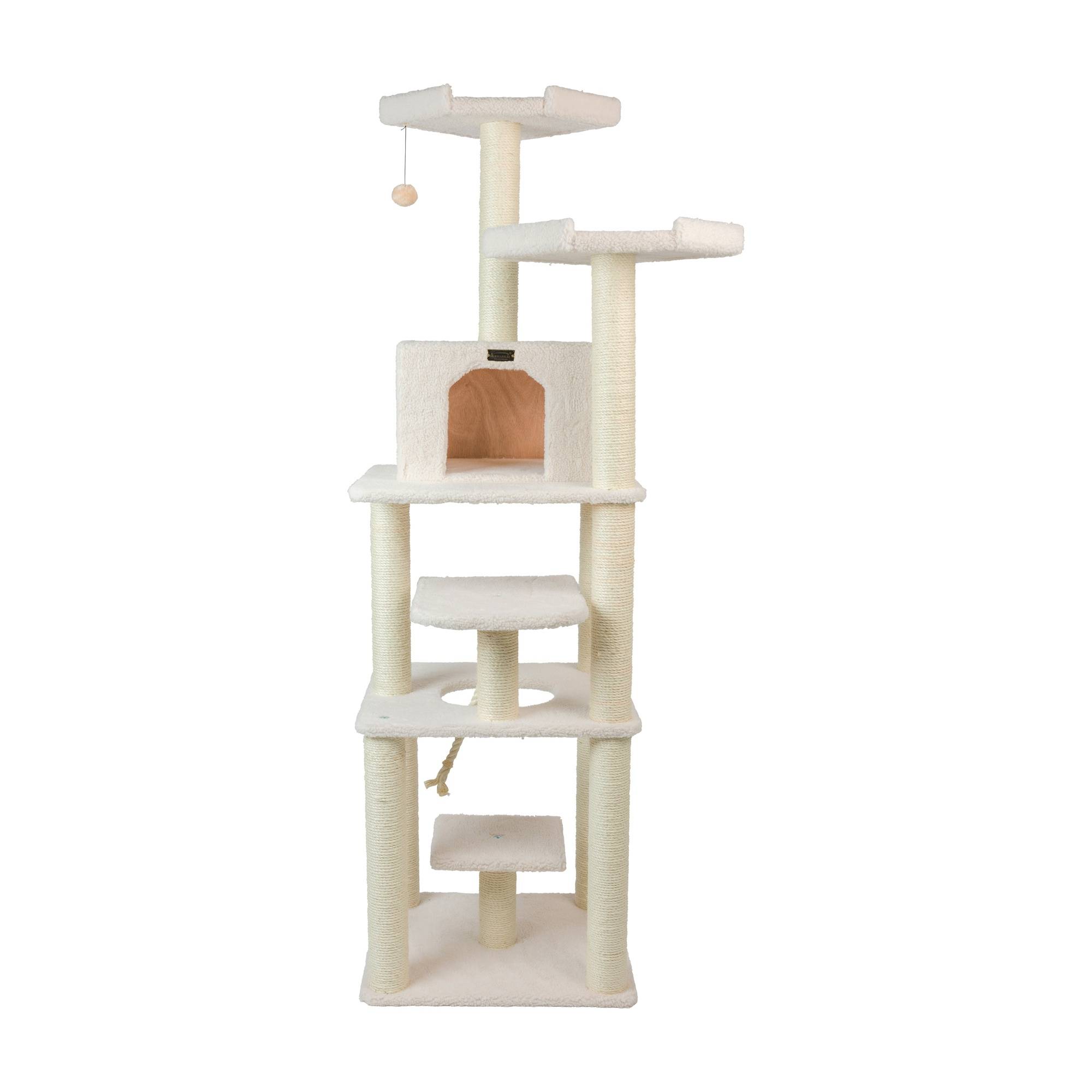 Armarkat B7801 Deluxe Real Wood Cat Tree