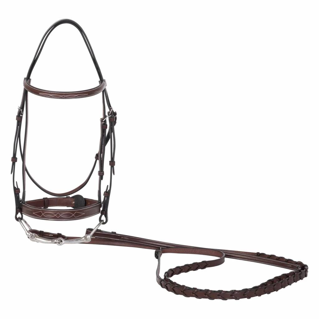 Huntley Sedgwick Leather Fancy Stitch Bridle