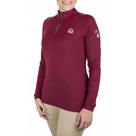 Lettia Ladies Quarter-Zip UPF 50+ Sun Shirt