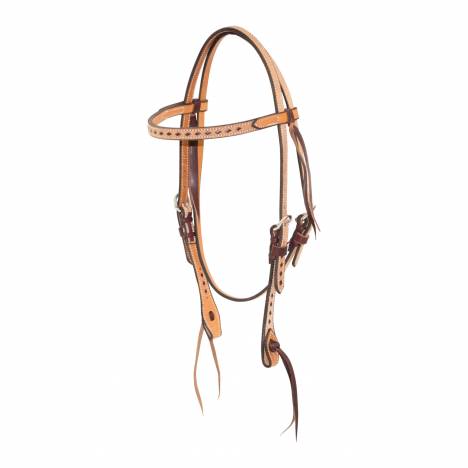 Cowboy Tack Buckstitched Broadband Headstall