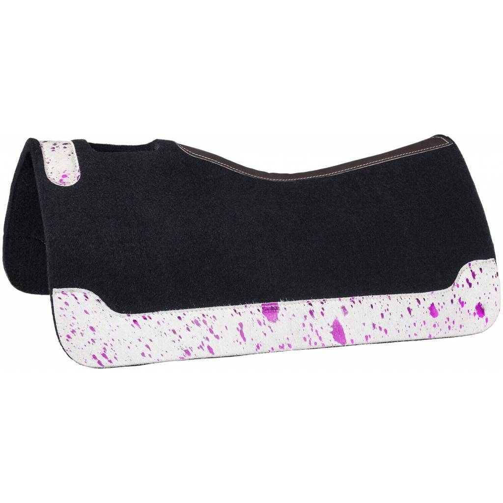 Tough-1 Acid Wash Cowhide Saddle Pad