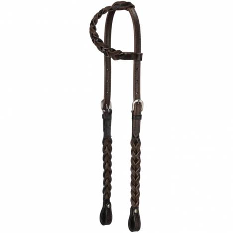 Royal King Braided Leather One Ear Headstall