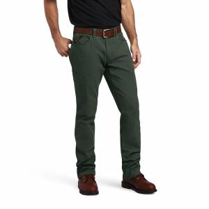 Ariat Mens Rebar M4 Low Rise DuraStretch Made Tough Stackable Straight Leg Pants