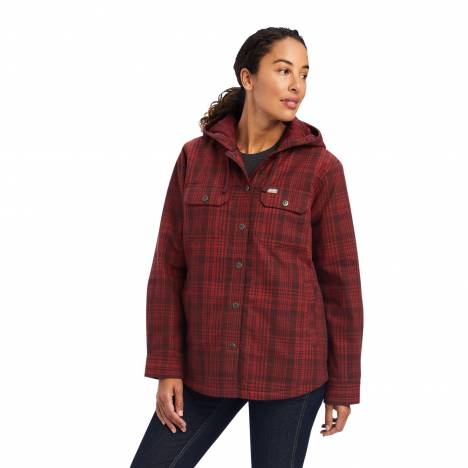 Ariat Ladies Rebar Flannel Shirt Jacket