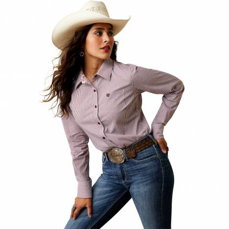 Ariat Ladies Wrinkle Resist Kirby Stretch Shirt