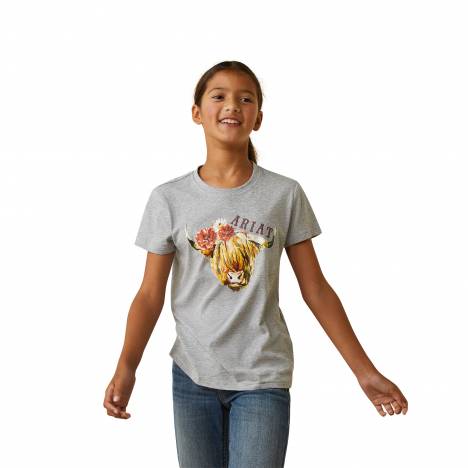 Ariat Kids Highlander Rose Tee Shirt