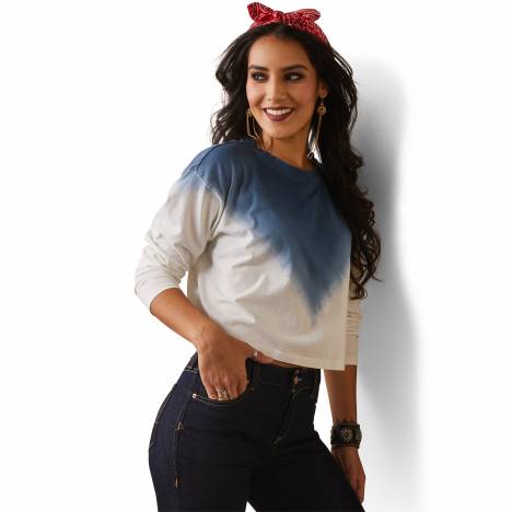 Ariat Ladies Howdy Ombre Top