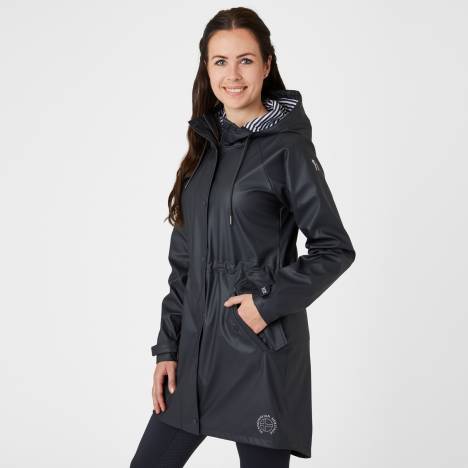 Horze Ladies Dania Rain Coat with Jersey Knit Lining